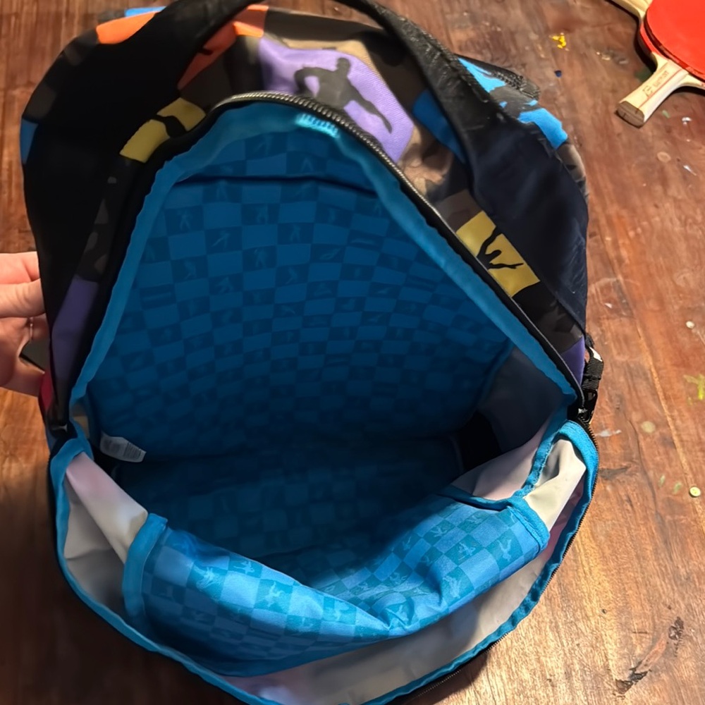 Multicolor Backpack for Men - Picture 5 of 8